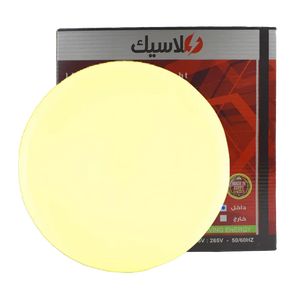 سبوط LED 36 وات داخل ورم بوجه دائري أصفر