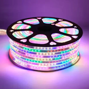 خرطوم ليد وايرلس سنجل كوكتيل مع غطاء بكرة أسود وشريط LED متوهج ملون