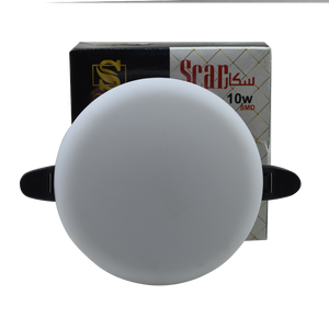 سبوط بلوفينيره 10 وات ابيض داخل سكار scar whitestar