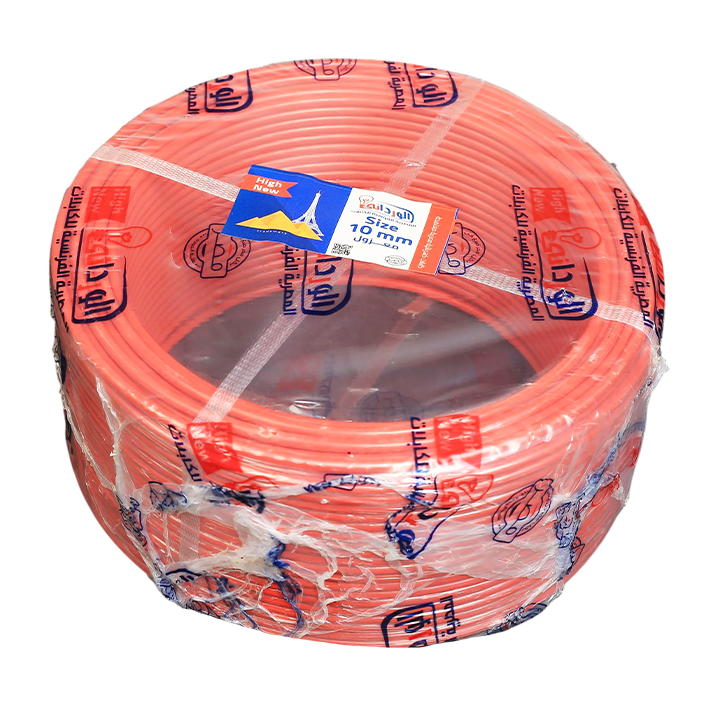 لفة سلك 10 مم معزول مسمط المصرية الفرنسية هاى نيو