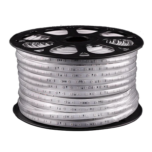 خرطوم ليد RGB على بكرة 100م، شريط مرن ملفوف