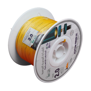 لفة سلك نحاس معزول 2 مم المصرية الفرنسية