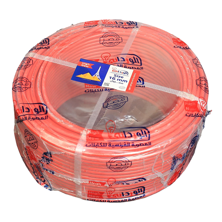 لفة سلك نحاس 16 مم معزول المصرية الفرنسية هاى نيو