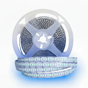 شريط ليد بروفايل 240 ليد ايس بلو 5 متر نحاس