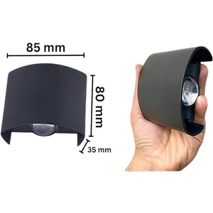 ابليك 2 عدسه اب داون 2 وات up-down بلاستيك ورم warm