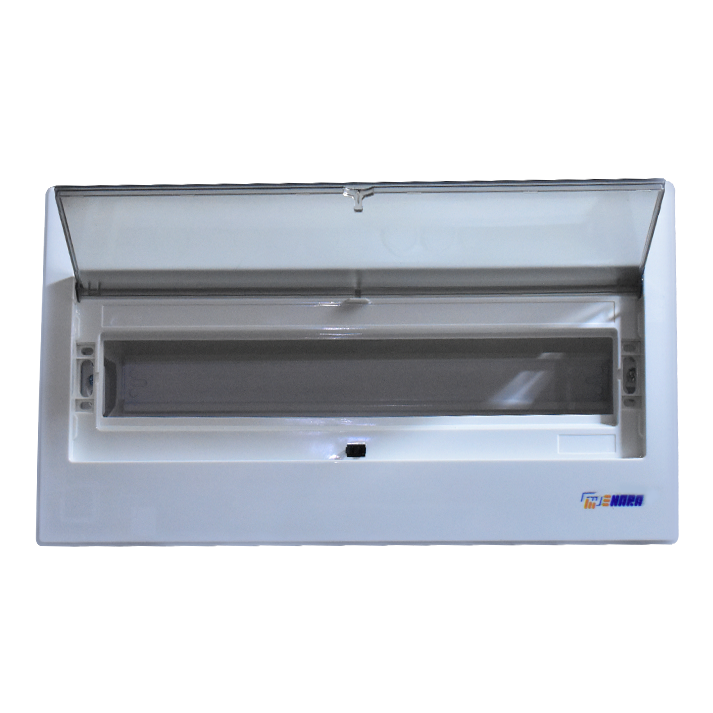 لوحه توزيع 14-18 خط قاعدة معدن ووش بلاستيك اناره enara