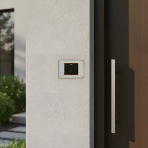 زر جرس عريض ثلاثي اسود شين تك