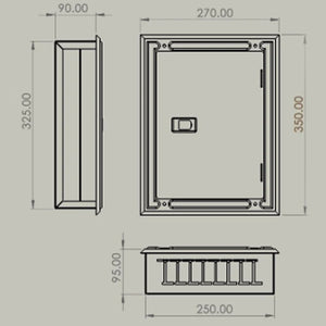 لوحه عداد كارت 1 فاز(220 فولت) نور nour