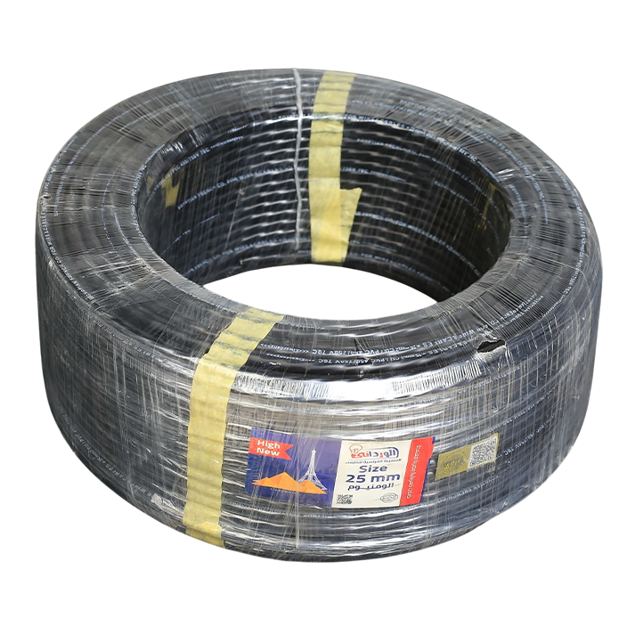 لفة سلك 25 مم المونيوم المصرية الفرنسية هاى نيو