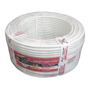 سلك ترمو بلاستيك 2ف3 شعر المصريه الفرنسيه للكابلات