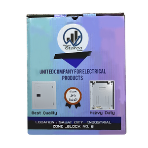 لوحه توزيع 12 خط+ قاطع عمومي ريجلاش ستاركو starco