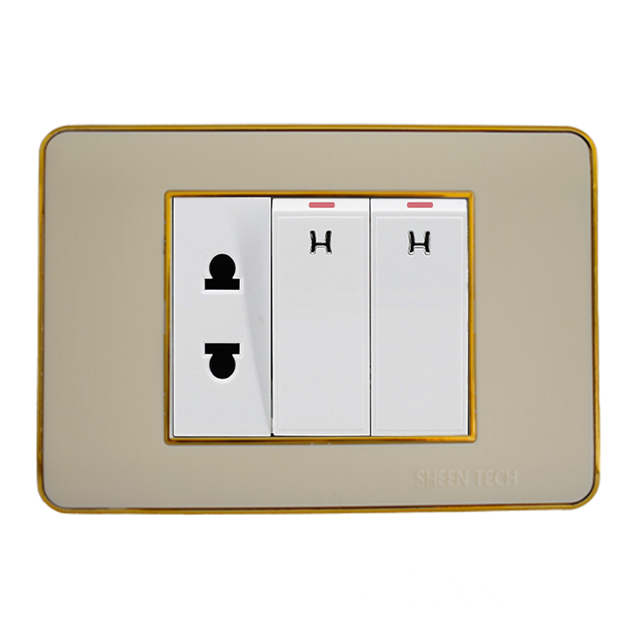 وش بومر بيج اطار ذهبى شين تك