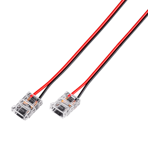 وصله ليد بروفايل بديل اللحام شفاف بالسلك