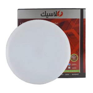 سبوت بلوفينيره 36 وات دائري LED داخلي، غطاء أبيض ساتان