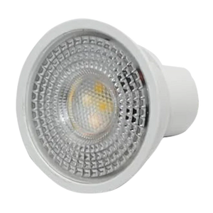 لمبة ليد شوكه 6 وات 3 حركه واجهة LED داخل غطاء فضي شبكي