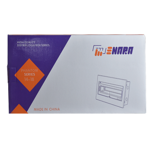 لوحه توزيع 14-18 خط قاعدة معدن ووش بلاستيك اناره enara