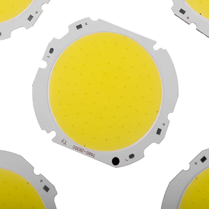 شبايه كشاف COB 30 وات، شريحة LED دائرية قريبة مع فتحات التوصيل