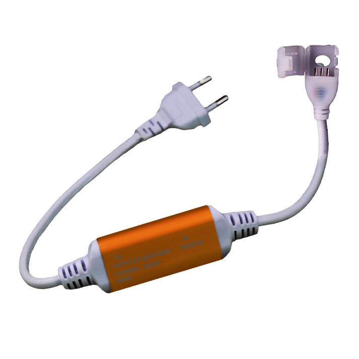 فيشه خرطوم ليد دبل وايرلس 3 حركه معدن