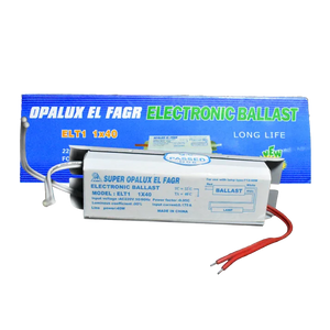 ترنس الكتروني 40 وات مفرد، بالاست ELT1 1x40 مع أسلاك
