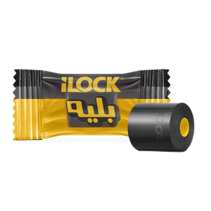 شريط لحام بليه 1.5 متر على لفّة سوداء مع قلب أصفر وتغليف
