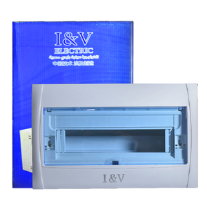 لوحه توزيع 11-13 خط قاعدة معدن ووش بلاستيك