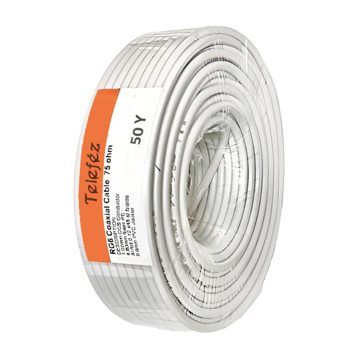 لفه سلك دش شيلد ايطالي 50 يارده 28 شعره ابيض