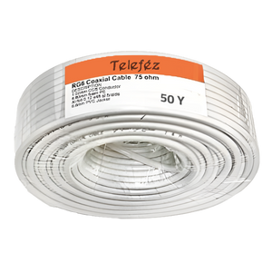 لفه سلك دش شيلد ايطالي 50 يارده 28 شعره ابيض