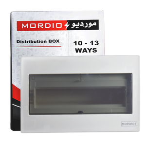 لوحه توزيع 10-13 خط قاعدة معدن ووش بلاستيك مورديو mordio