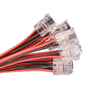 وصله ليد بروفايل بديل اللحام شفاف بالسلك