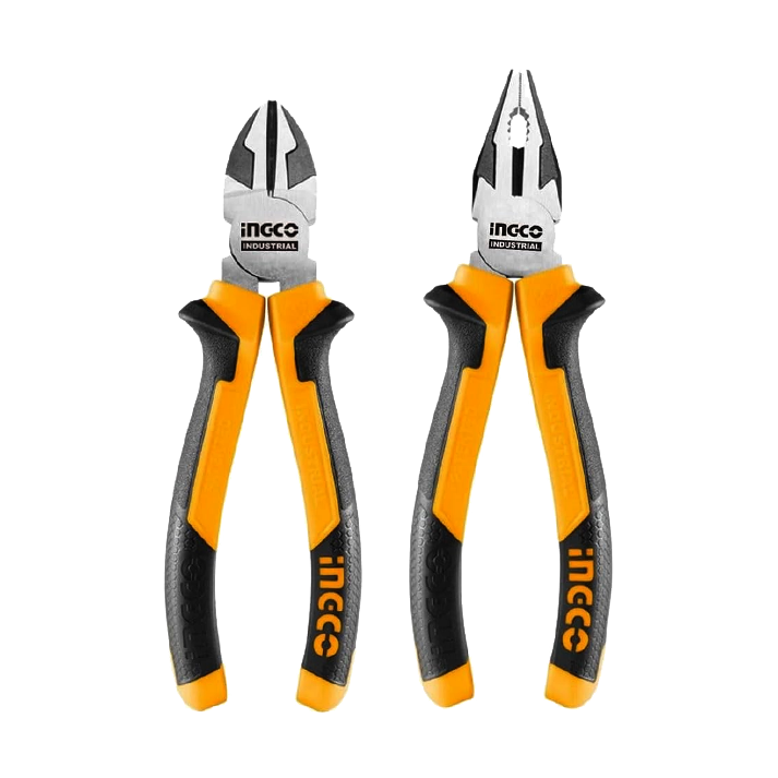 طقم بنسه 7 بوصه و قصافه 6 بوصه انكو ingco