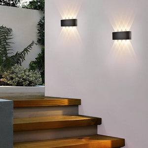 ابليك 4 عدسه اب داون 8وات up-down بلاستيك ورم warm