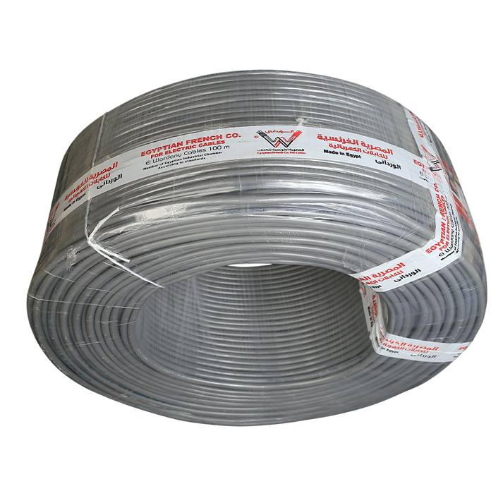 لفة سلك تليفون نحاس 6 جوز (12فرده) المصرية الفرنسية