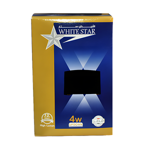 ابليك 2 عدسه اب داون 4 وات up-down بلاستيك ورم warm