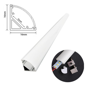 عود بروفايل المونيوم 1.5 سم زاويه - الورداني للإضاءة الحديثة