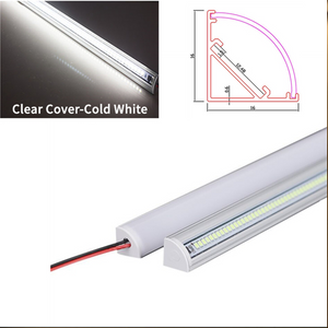 عود بروفايل المونيوم 1.5 سم زاويه - الورداني للإضاءة الحديثة
