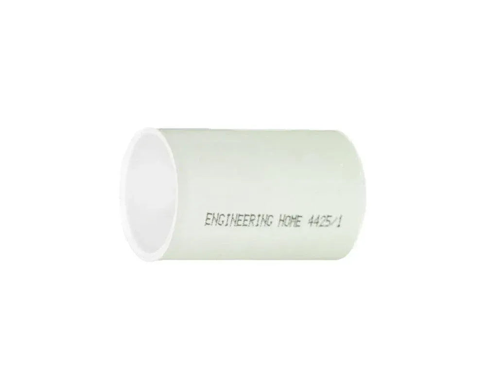 جلبه مواسير 25 مم كود 4425/1 أنبوب أبيض مكتوب عليه Engineering Hose 4425/1