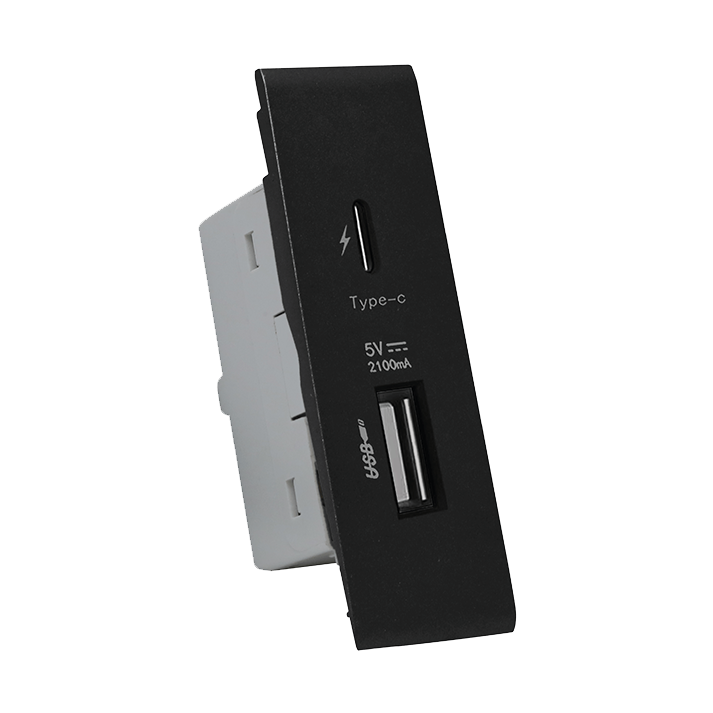 بريزه usb اسود K.TAB KONNICE كى تاب كون نايس