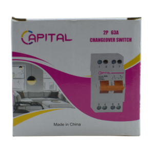 سكينه قلاب اتوماتيك 63 امبير 1 فاز 220 فولت كابيتال