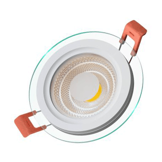 سبوط 6 وات 3 حركه زجاجي توب لايت ضمان 3 سنين - الورداني للإضاءة الحديثة