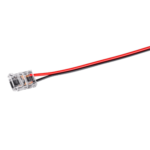 وصله ليد بروفايل بديل اللحام شفاف بالسلك