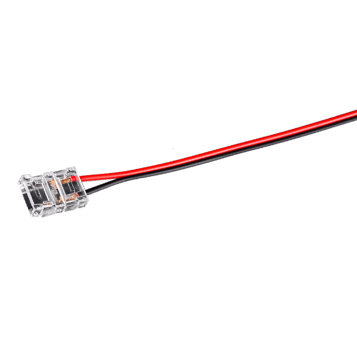 وصله ليد بروفايل بديل اللحام شفاف بالسلك