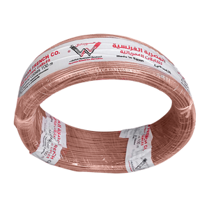 لفة سلك نحاس 0.5 مم سماعه شفاف المصرية الفرنسية