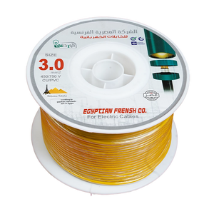 لفة سلك نحاس معزول 3 مم المصرية الفرنسية