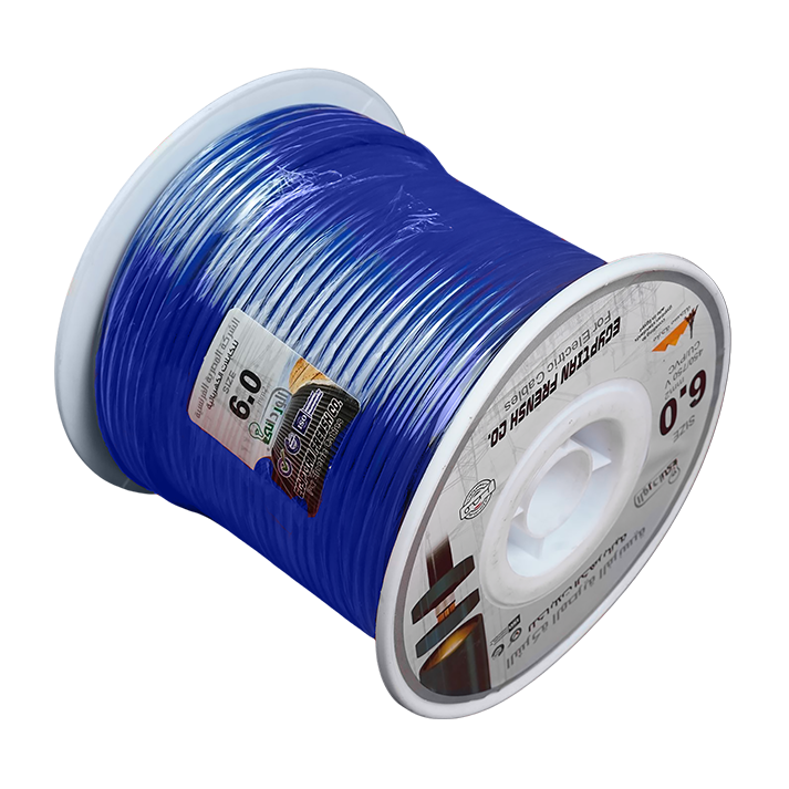 لفة سلك نحاس معزول 6 مم المصرية الفرنسية