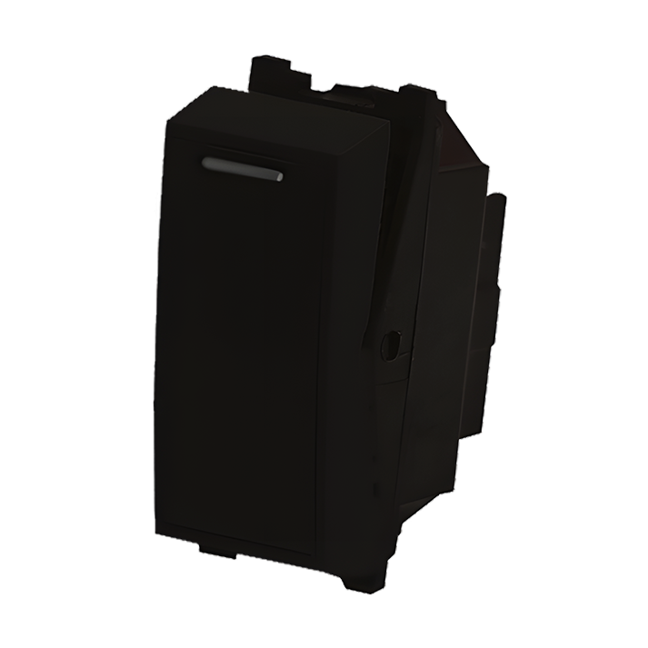 مفتاح مفرد 16 امبير اسود شين تك