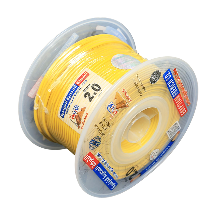 لفة سلك نحاس معازيل 2 مم المصرية الفرنسية هاى نيو