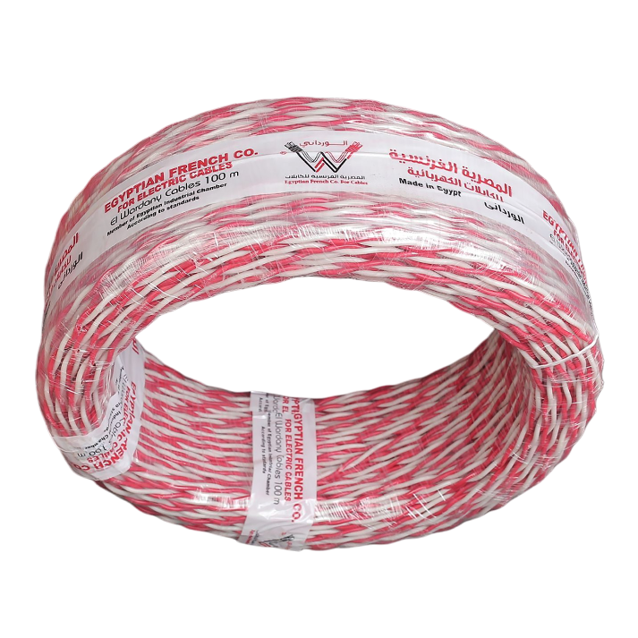 سلك شعر  1 مم مجدول المصرية الفرنسية للكابلات