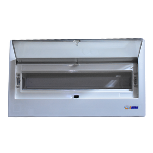 لوحه توزيع 14-18 خط قاعدة معدن ووش بلاستيك اناره enara