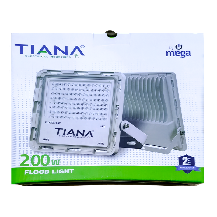 كشاف واجهه 200 وات وتر بروف ضد المياه ميجا تيانا mega