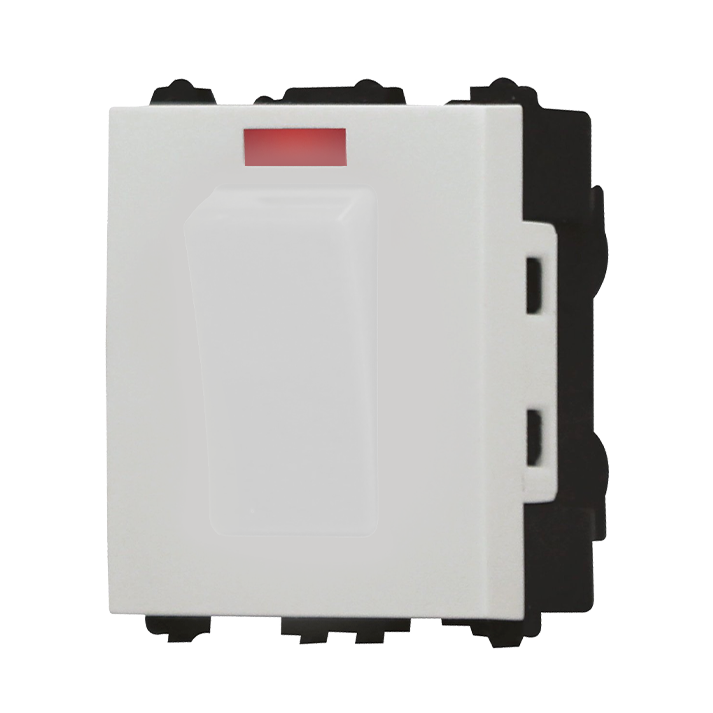 مفتاح سخان ثنائي 20 امبير ابيض شين تك SHEEN TECH